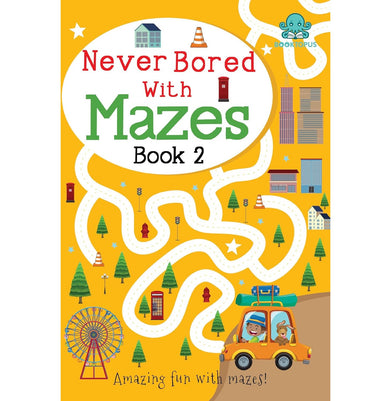 imagNEVER BORED WITH MAZES BOOK 2