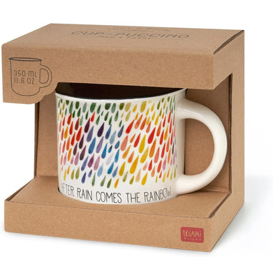imagNew Bone China Porcelain Mug - Cup-Puccino - After Rain