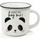 imag2New Bone China Porcelain Mug - Cup-Puccino - Panda