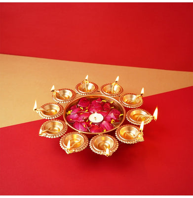 imagNUCASA Diyas Urli - Small