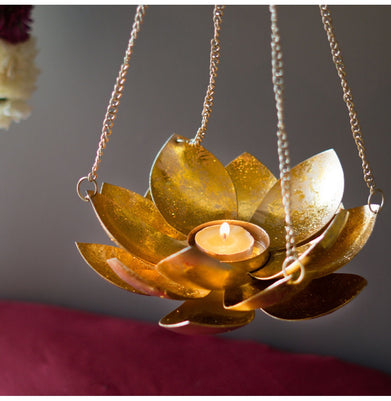 imagNUCASA Hanging Lotus T Light