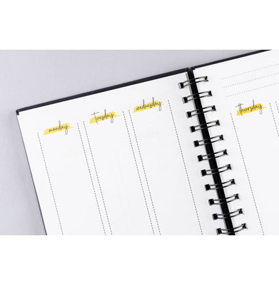 imagNumic Undated Planner - Elements Can Control You - Red