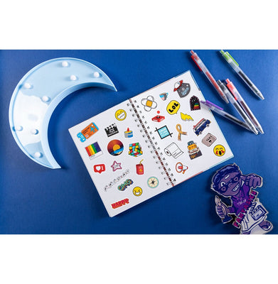 imagNumic Undated Planner - Elements Can Control You - Red