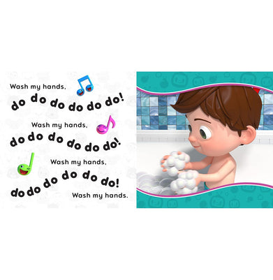 imagO FFICIAL COCOMELON SING:SONG: BATH SONG Board book Cocomelon