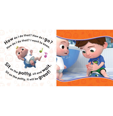 imagOFFICIAL COCOMELON SING:SONG: THE POTTY SONG Board book Cocomelon