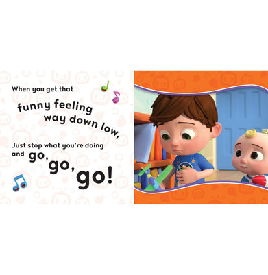 imagOFFICIAL COCOMELON SING:SONG: THE POTTY SONG Board book Cocomelon