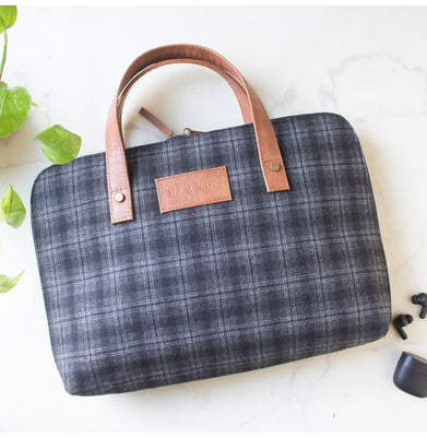 imagOliver Laptop Bag Slate Grey Twill