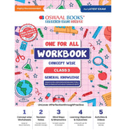 imagOswaal One For All Workbook Concept Wise Class-3 General Knowledge For Latest Exam buy online at crossword.in