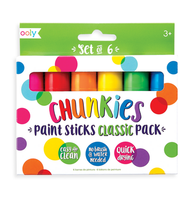 imagOoly Chunkies Paint Sticks - Classic pack set of 6