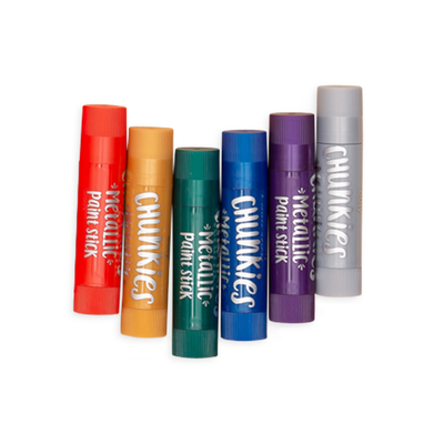 imagOoly Chunkies Paint Sticks - Metallic pack set of 6