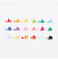 imag4Ooly Stampables Markers Set Of 18
