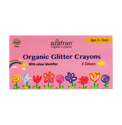 imagOrganic Glitter Crayons 8 Colours