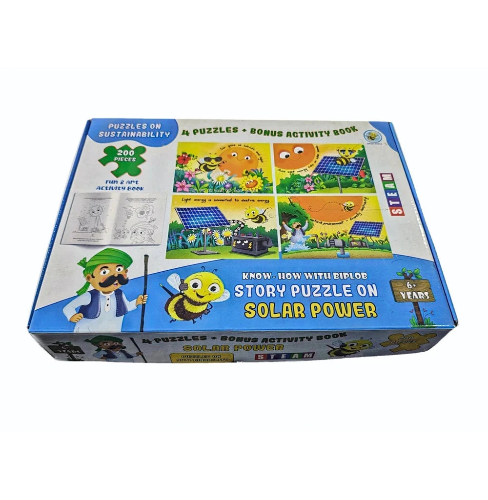 Biplob-Story Solar Power Puzzle: A Fun and Educational Journey into Renewable Energy