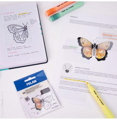 imagPad 50 Translucent Removable Adhesive Notes 76 X 76 Mm
