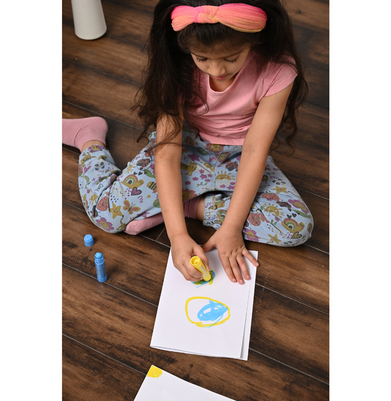 imagPaint Pop 24 Pack Assorted Quick Dry Paint Sticks HOM-PPW-CP030