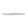 imag4Parker Galaxy Stainless Steel Gold Trim Roller Ball Pen