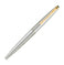 imag2Parker Galaxy Stainless Steel Gold Trim Roller Ball Pen