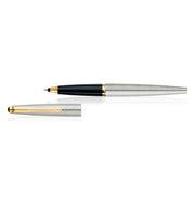 image //www.c...Parker Galaxy Stainless Steel Gold Trim Roller Ball Pen