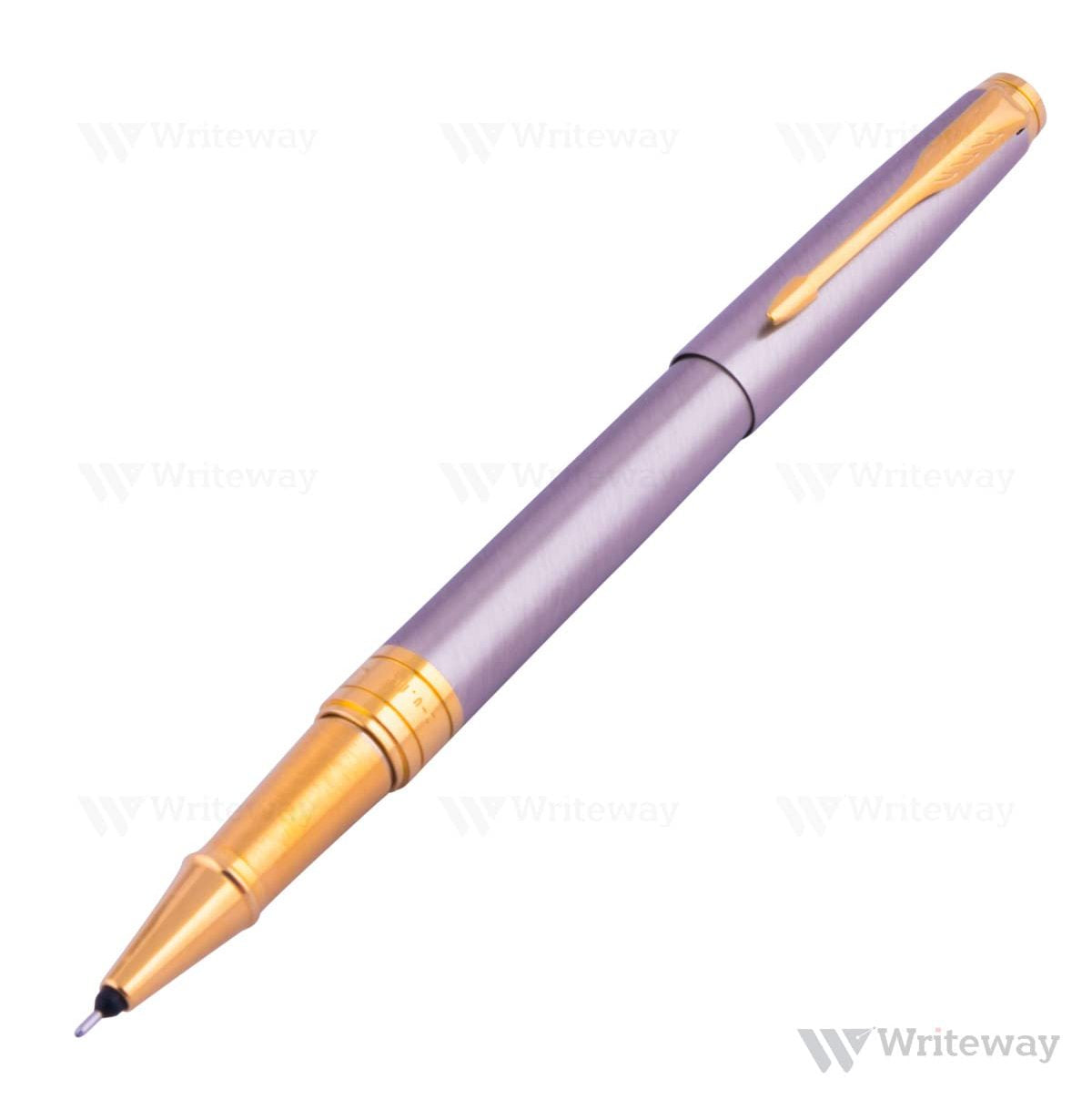 Parker Premium Aster Brushed Metal Gt Ball Pen Luxury Writing Experience