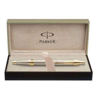 imagParker Premium Odyssey Brushed Metal Gt Ball Pen
