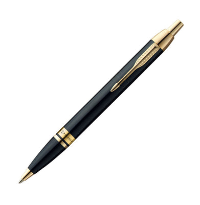 imagParker Premium Odyssey LAQUE Black GT Ballpoint Pen