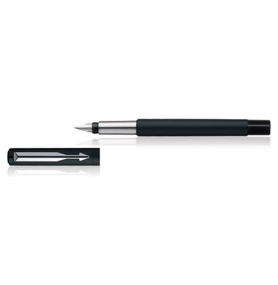 imagParker Vector  Matte Black CT Fountain Pen