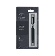 image //www.c...Parker Vector  Matte Black CT Fountain Pen