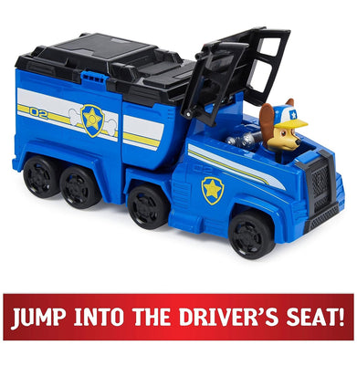 imagPaw Patrol Big Truck Pup’s Chase Transforming Toy Truck