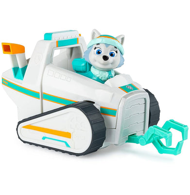 imagPaw Patrol Everest Snow Plow Vehicle with Collectible Figure