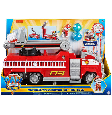 imagPaw Patrol Marshall's Deluxe Movie Fire Truck