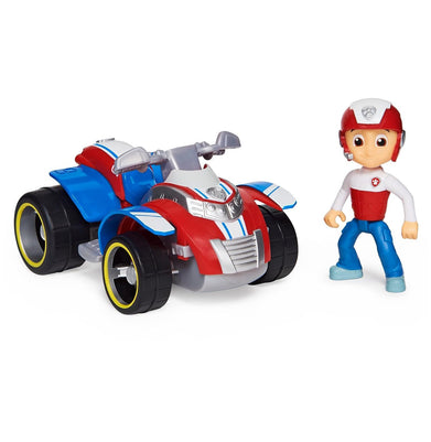 imagPaw Patrol, Ryder Rescue ATV Vehicle with Collectible Figure