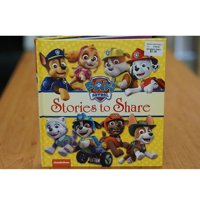 imagPaw Patrol Stories to Share Hardcover