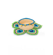 image //www.c...Peacock Tealight - Cream
