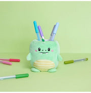 image //www.c...Pen Holder,Fluffy Dinoz,Green,Plastic/Fabric-27877