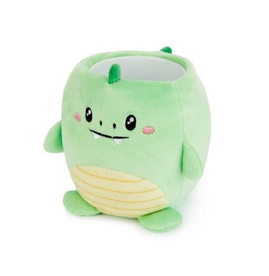 imagPen Holder,Fluffy Dinoz,Green,Plastic/Fabric-27877