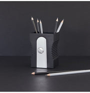 image //www.c...Pen Holder,Sharpener,Black,Plastic-27417