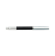 image //www.c...Pen Sheaffer Gift 100-9313-Glossy Black Barrelbrushed Chrome Capnickel Plate Trim Fp M