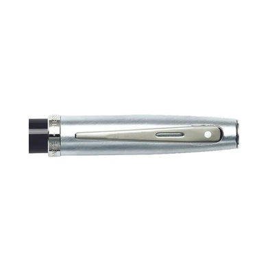 imagPen Sheaffer Gift 100-9313-Glossy Black Barrelbrushed Chrome Capnickel Plate Trim Fp M