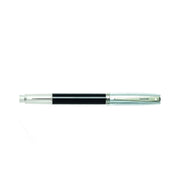 image //www.c...Pen Sheaffer Gift 100-9313-Glossy Black Barrelbrushed Chrome Capnickel Plate Trim Fp M