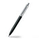 imag1Pen Sheaffer Sentinel A 321 - Black Barrel Brushed Chrome Cap And Nickel Plate Trim Bp