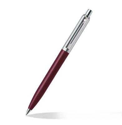 imagPen Sheaffer Sentinel A 321 - Burgandy Barrel Brushed Chrome Cap And Nickel Plate Trim Bp
