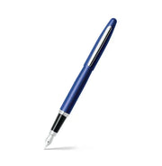 image //www.c...Pen Sheaffer Vfm A 9401 - Neon Blue With Nickel Plate Trim Fp M
