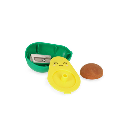 imagPencil Sharpener W/Eraser - Let'S Avocuddle - Avocado