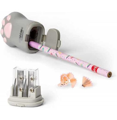 imagPencil Sharpener With Containe - Meow - Kitty
