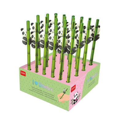 imagPencil With Eraser - I Love Bamboo Panda