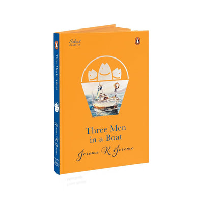 imagPenguin Select Classics: Three Men in a Boat: Original, Unabridged Classic, Premium Hardbound Collector's Edition, Ideal for Gifting