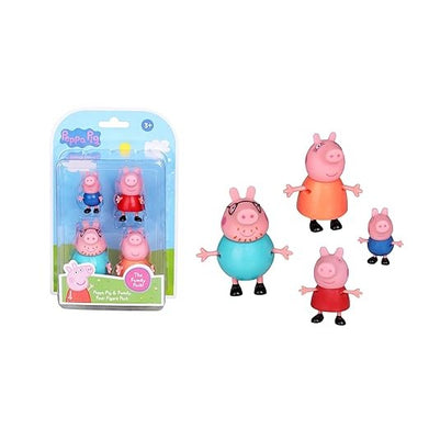 imagPeppa Pig-Peppa Pig'S Family Figure 4 Pack-D4098