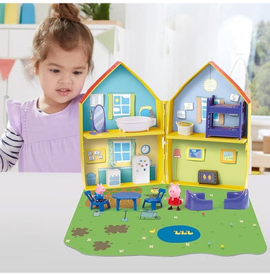 imagPeppa Pig-Peppa Pig'S Family House Playset-D4096