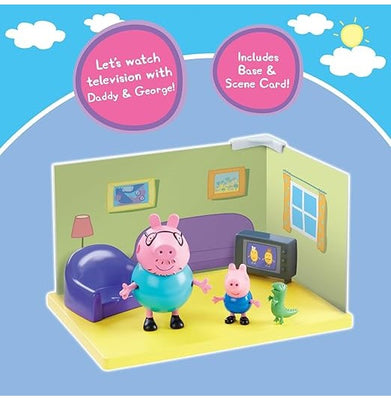imagPeppa Pig-Peppa Pig'S Living Room Playset-D4110