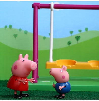 imagPeppa Pig-Peppa Pig'S Playground Swing Playset-D4103